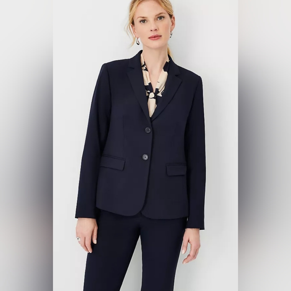 Women's Black Blazer Set